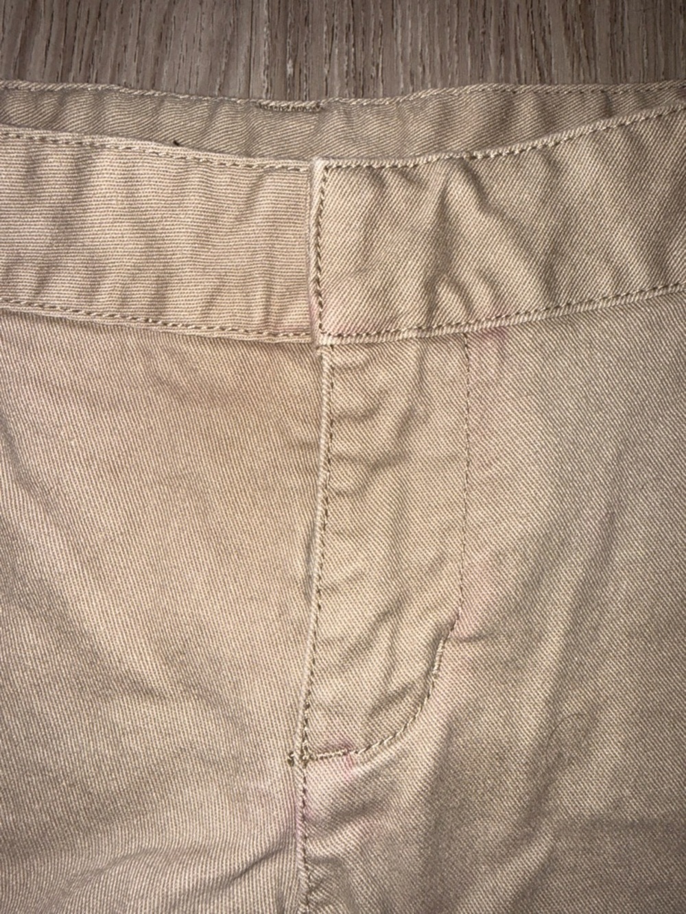 Hurley Women's Tan Cotton Bermuda Shorts - Picture 3 of 8